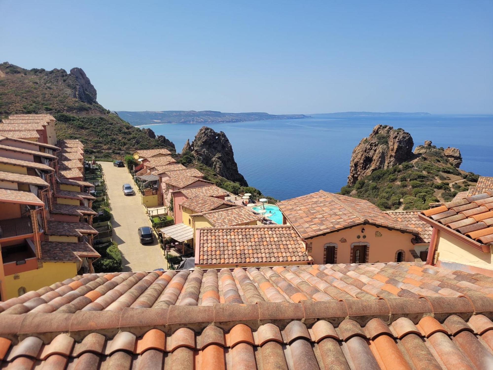 Villa Tramonti Sul Mare Nebida Extérieur photo